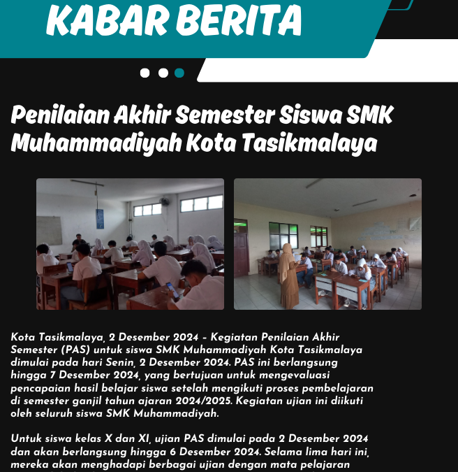 Penilaian Akhir Semester Tahun 2024-2025